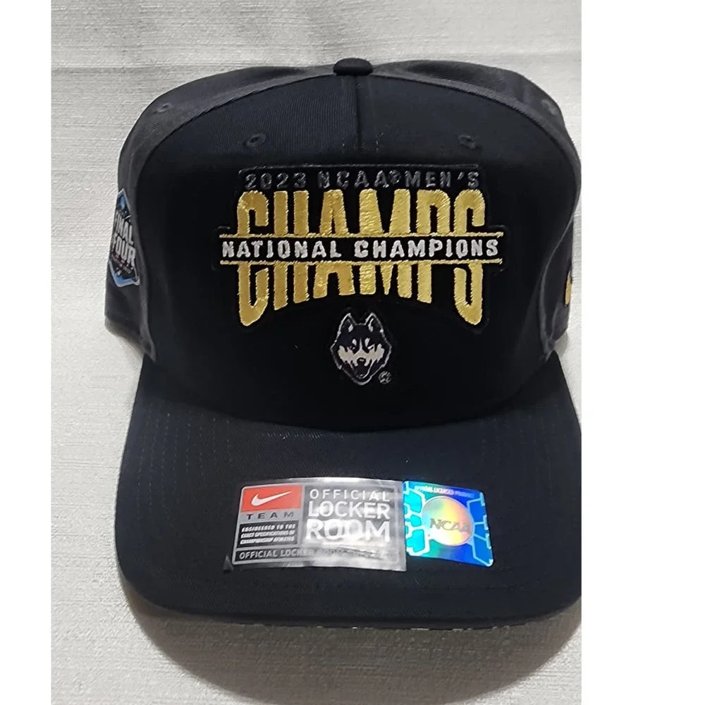 uconn men's basketball ncaa men's champion hat 2023 adjustable - Picture 2 of 6